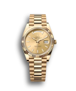 Rolex Day-Date II Champagne Dial 218238