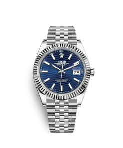 Rolex Datejust 126334 41mm Bright blue Motif Dial