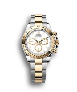 Super Clone Rolex Daytona Yellow Gold White Dial m126503-0001