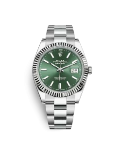 Rolex Datejust 126334 41mm Mint green